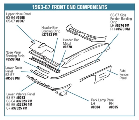 Park Lamp Panel. LH 63-67