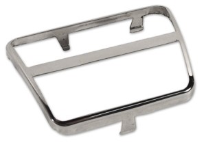 Pedal Pad Trim. Brake Or Clutch - Stainless Steel 68-79