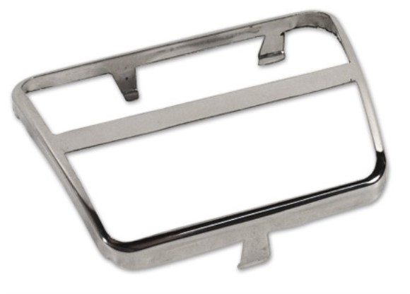 Pedal Pad Trim. Brake Or Clutch - Stainless Steel 68-79