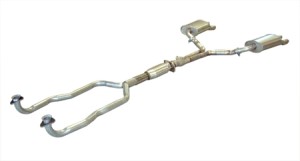 Exhaust System. W/Converter W/O Hangers 84