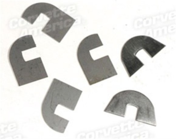 Decklid Hinge Shims. 6 Piece Set 56-62