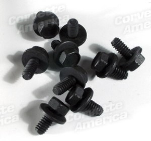 Female Hood Latch Bolt Kit. 9 Piece 68-76