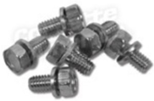 Vent Regulator Bracket Mount Bolts. Coupe 6 Piece Set 63-67