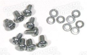 Lower Fan Shroud Screws. 9 Piece Set 56-59