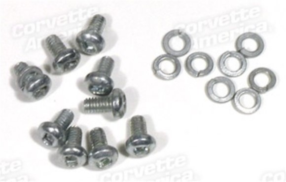 Lower Fan Shroud Screws. 9 Piece Set 56-59