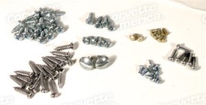 Hardtop Rebuild Hardware Set. 66 Piece 61-62