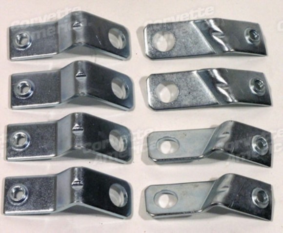 Spark Plug Shield Brackets. 8 Piece Set 64-70