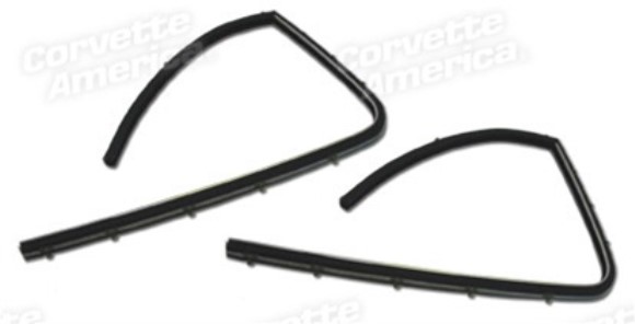 Window Channels. Coupe Rear/Upper 64-67