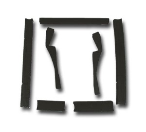 Radiator Support/Shroud Seal Kit. L48 W/O Air Conditioning 76L 76-78