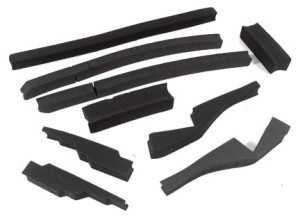 Radiator Support/Shroud Seal Kit. 80 L82 Or W/Air Conditioning 80-81