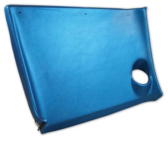 Dash Pad. Bright Blue Lower RH 68