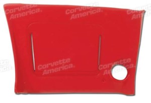 Dash Pad. Red Lower RH 71-72