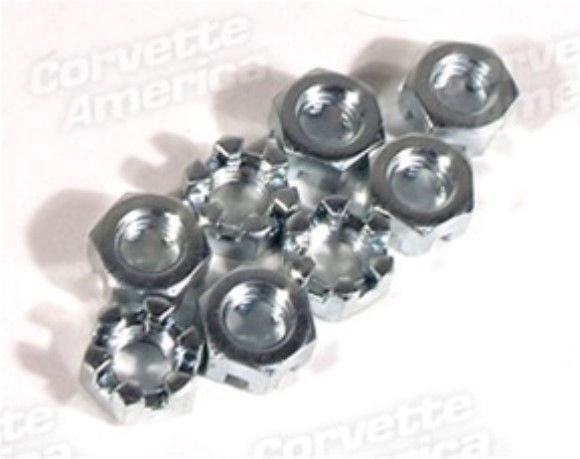 Rear Bumper Nut Set. Marsden 8 Piece 58-60