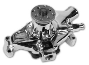 Water Pump. Small Block Chrome 71-82