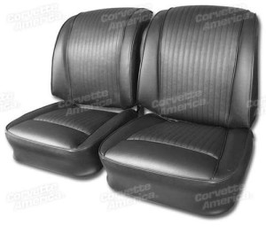 Vinyl Seat Covers. Black 62