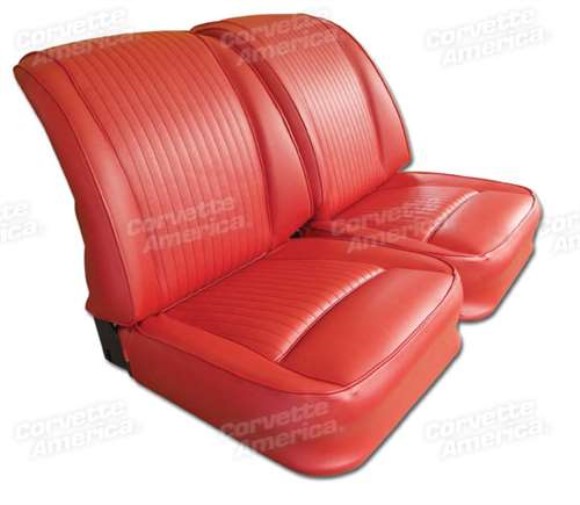 Vinyl Seat Covers. Red 62