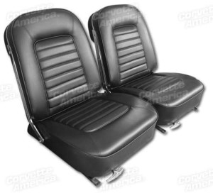 Vinyl Seat Covers. Black 66