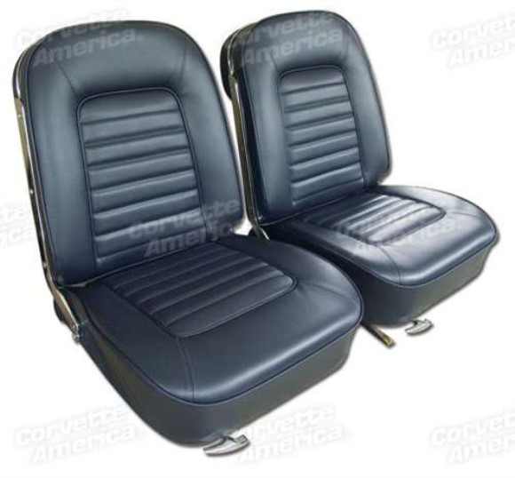 Vinyl Seat Covers. Dark Blue 66