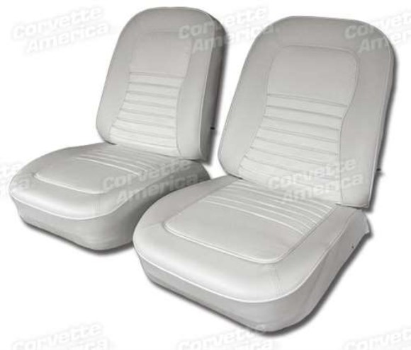 Vinyl Seat Covers. White 67