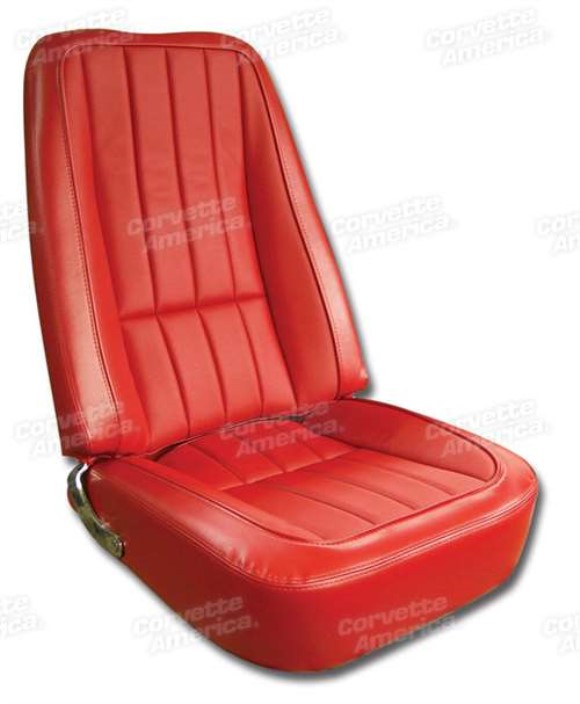 Vinyl Seat Covers. Red 68