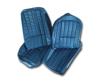 Vinyl Seat Covers. Bright Blue 68