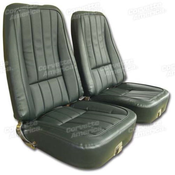 Vinyl Seat Covers. Green 69