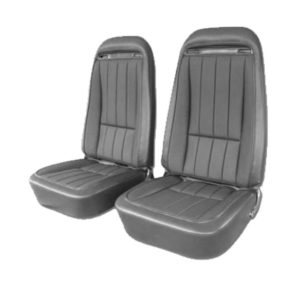 Vinyl Seat Covers. Black 70-74