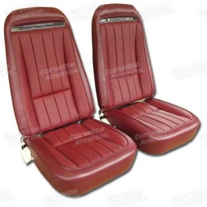 Vinyl Seat Covers. Oxblood 73-74