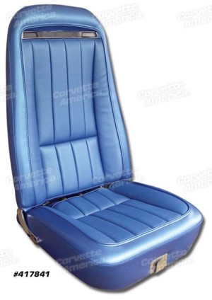 Vinyl Seat Covers. Bright Blue 70