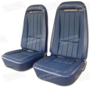 Vinyl Seat Covers. Royal Blue 71-72