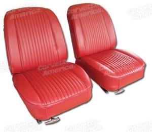 Leather Seat Covers. Red 63