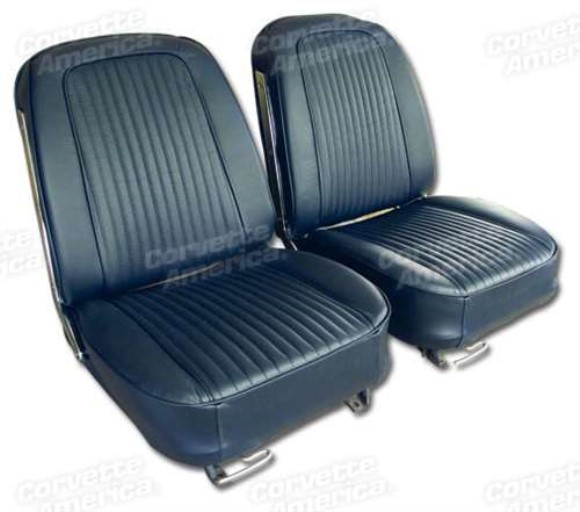 Leather Seat Covers. Dark Blue 63