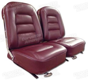 Leather Seat Covers. Maroon 65