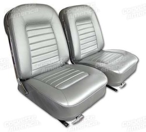 Leather Seat Covers. Silver 66