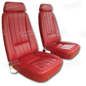 Leather Seat Covers. Red 69