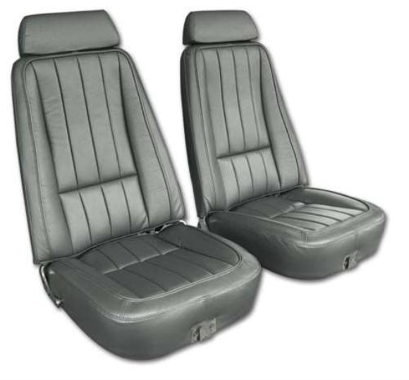 Leather Seat Covers. Gunmetal 69