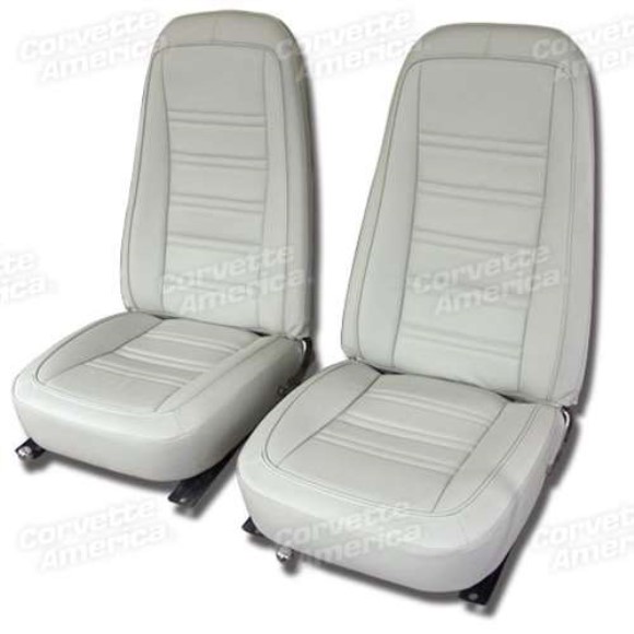 Leather Seat Covers. Oyster 100%-Leather 78