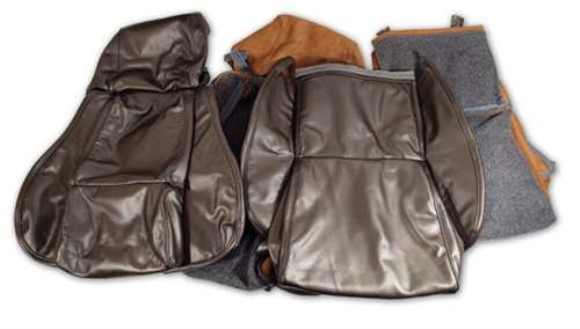 Leather Seat Covers. Bronze Standard 84-87