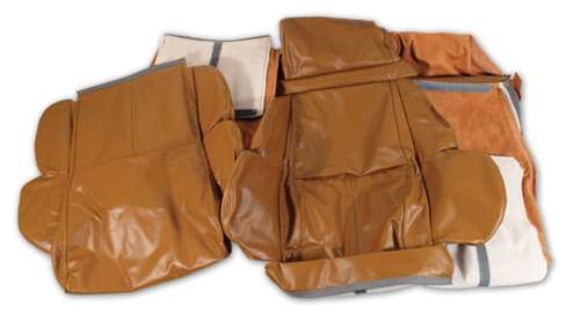 Leather Seat Covers. Saddle Standard 89-91