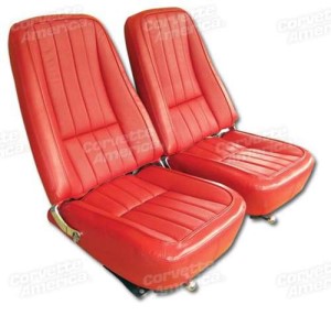 Leather Like Seat Covers. Red 68