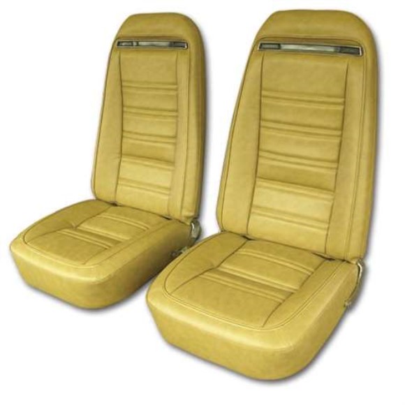 Leather Like Seat Covers. Medium Saddle 75