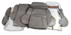 Leather Like Seat Covers. Gray Standard 90-91