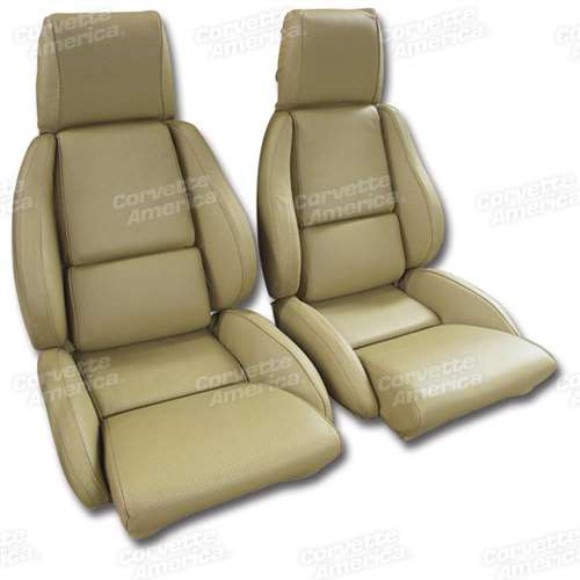 Mounted Leather Seat Covers. Saddle Standard 84-87