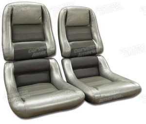 Mounted Leather Seat Covers. Collector 100%-Leather 2--Bolster 82