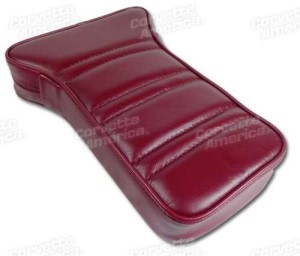 Center Armrest. Oxblood Leather 73-75