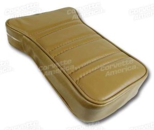 Center Armrest. Medium Saddle Leather 73-75