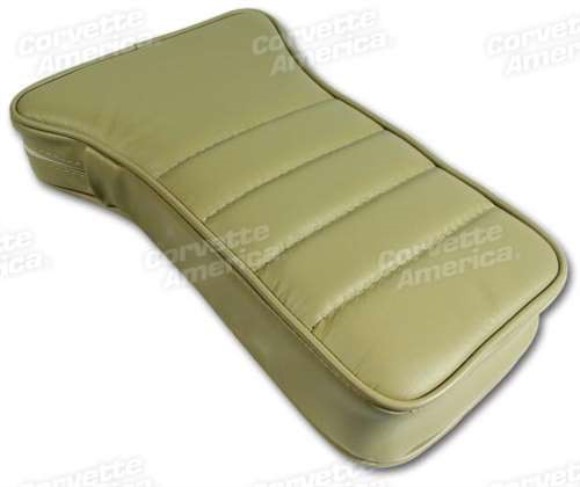 Center Armrest. Doeskin Leather 79-80