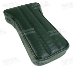 Center Armrest. Green Vinyl 69