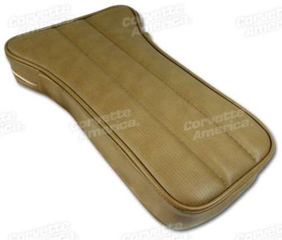 Center Armrest. Medium Saddle Vinyl 73-75