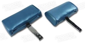 Headrests. Bright Blue Complete Vinyl 67